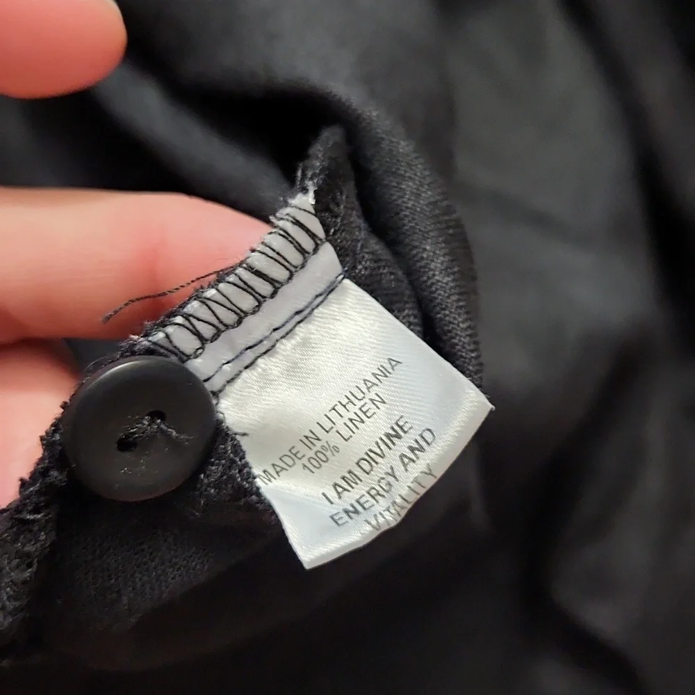 FLAX Collared Top - Picture 4 of 4